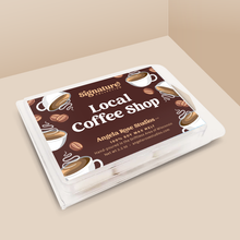 Load image into Gallery viewer, Local Coffee Shop soy wax melt with 6 cubes, from the Signature Collection by Angela Rose Studios.