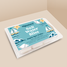 Load image into Gallery viewer, Salt Water Bliss soy wax melt with 6 cubes, from the Signature Collection by Angela Rose Studios.