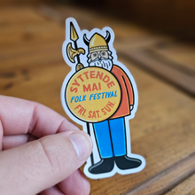 Load image into Gallery viewer, Thor and Olaf Inspired Sticker
